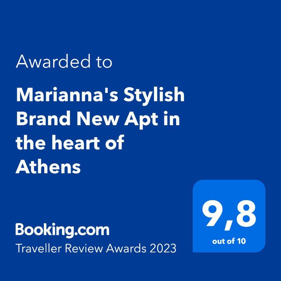 Apartamento Marianna'S Stylish Brand New Apt In The Heart Of Atenas Exterior foto